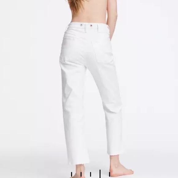 rag & bone Maya High-Rise Ankle Straight Jeans size 26 worn once - Picture 6 of 13